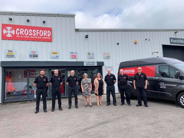 The team of staff at Crossford