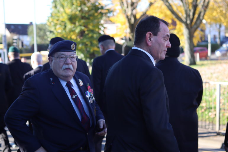 A Remembrance Day parade