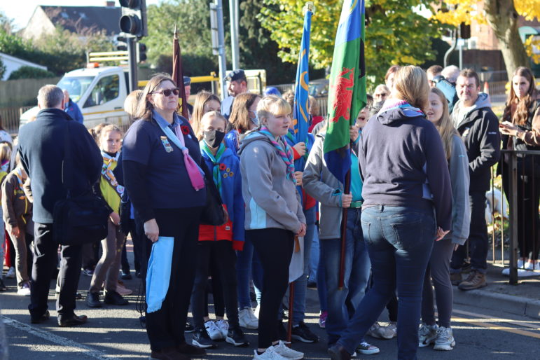 A Remembrance Day parade