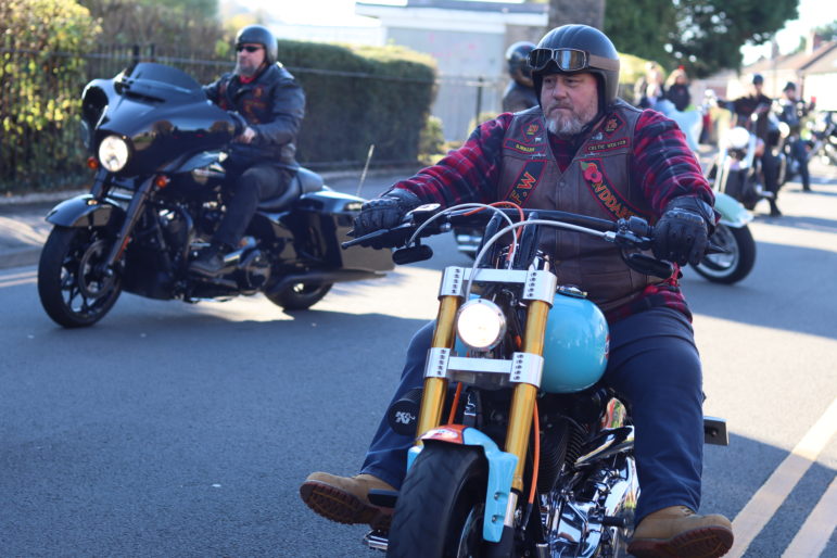 A motorbiker
