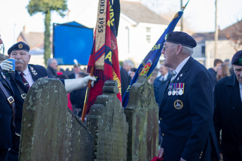 service men at a service