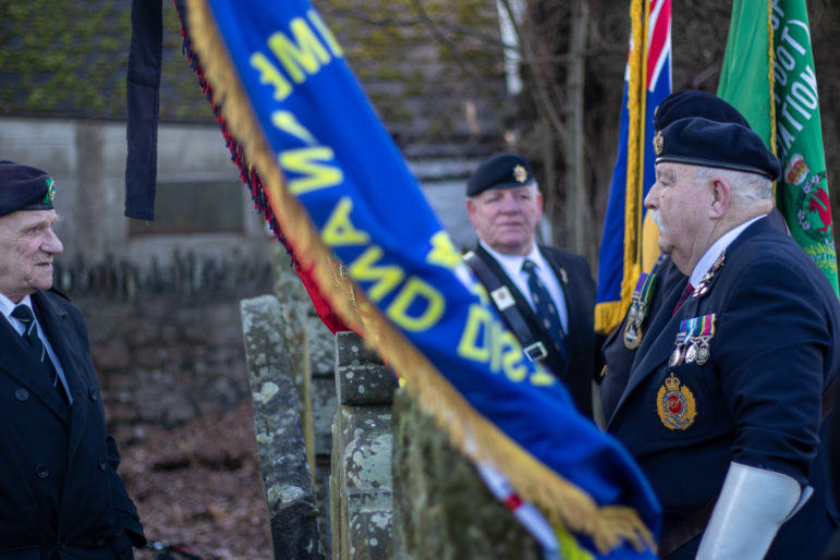 A flag bearer