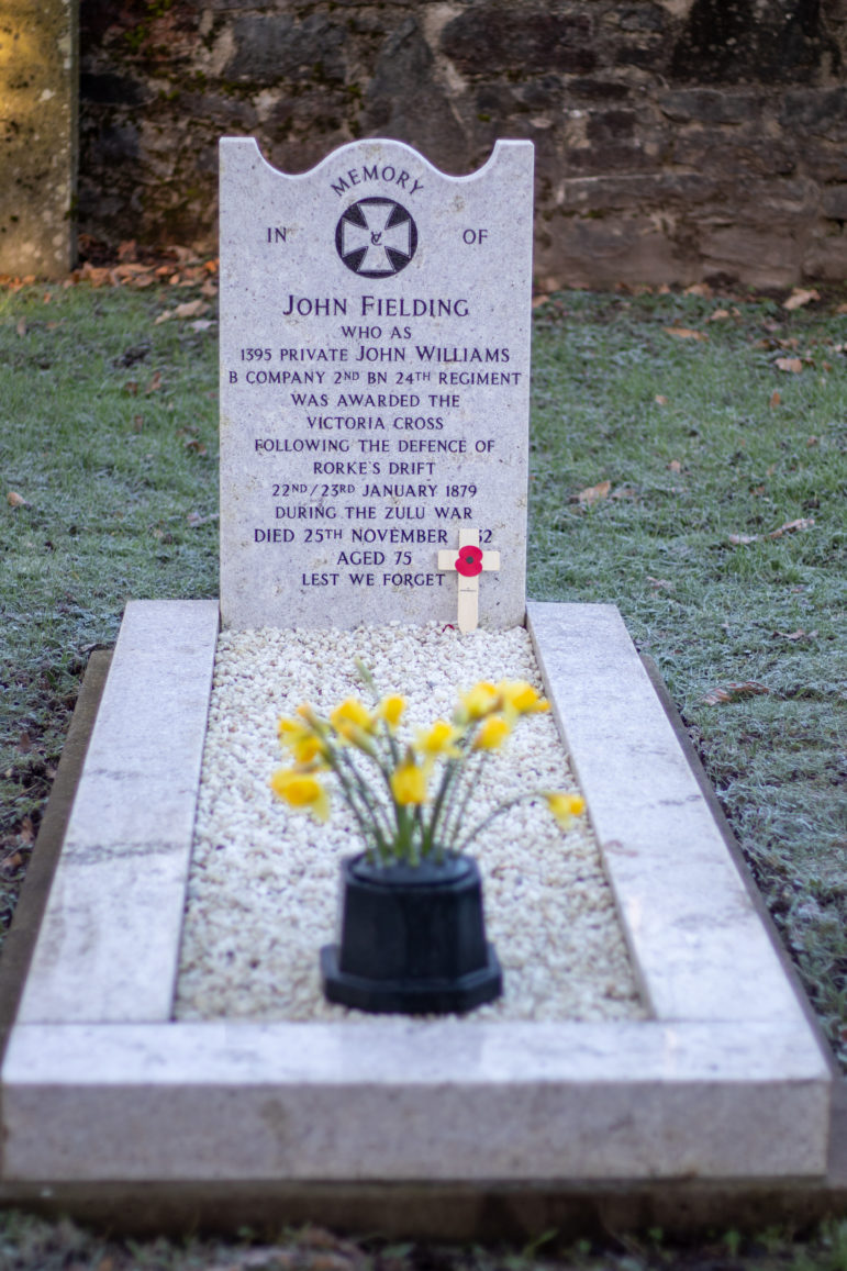 The grave of John Fielding