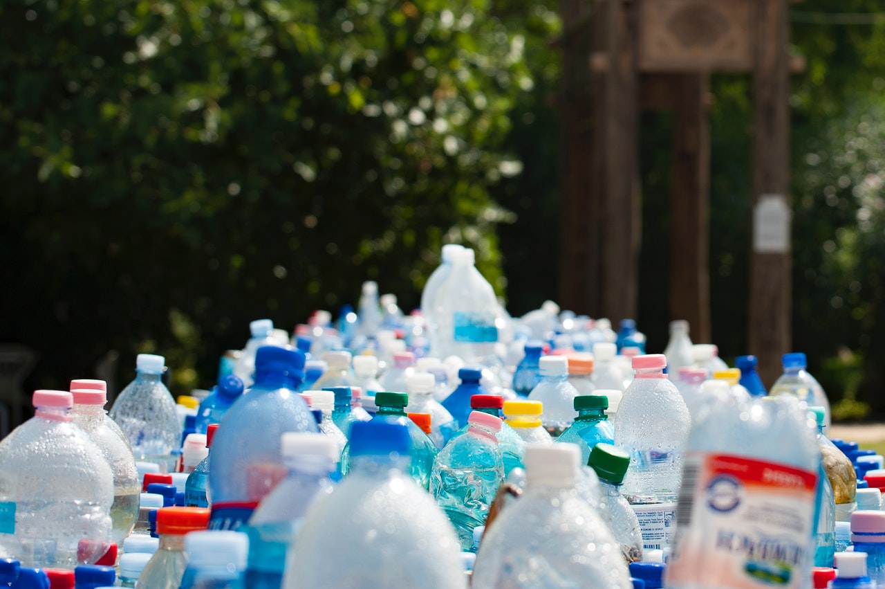 Dozens of Plastic bottles