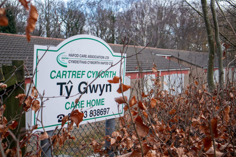 The former Tŷ Gwyn Care Home in Fairwater