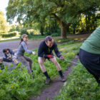 People tugging a rope