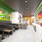 artist's impression of a noodle bar