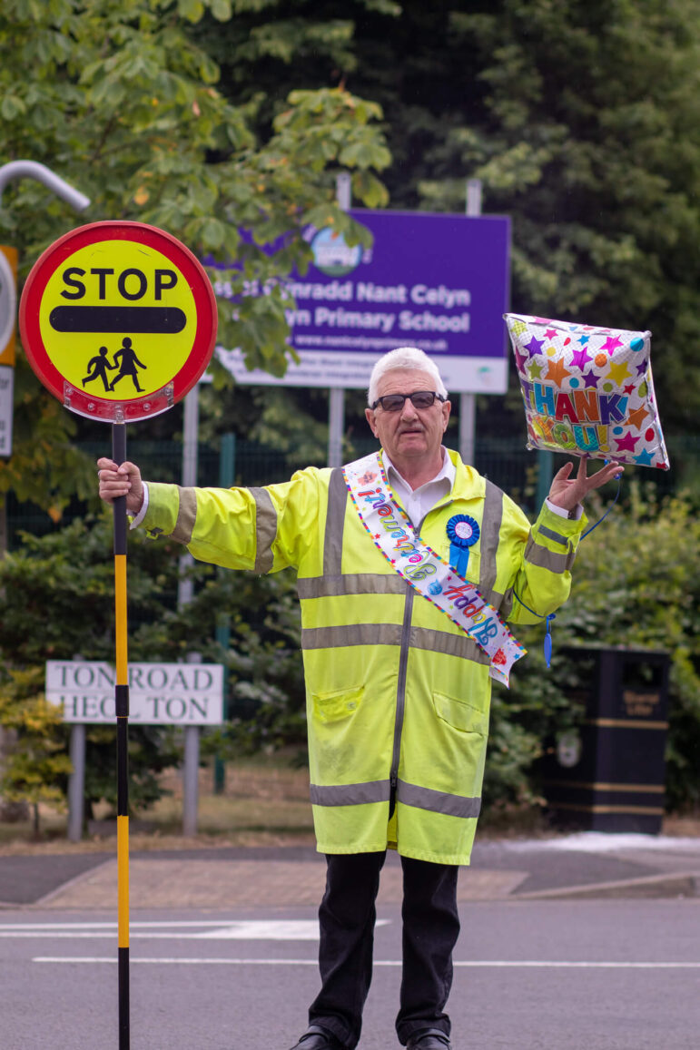 a lollipop man