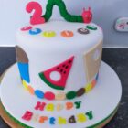 a birthday cake