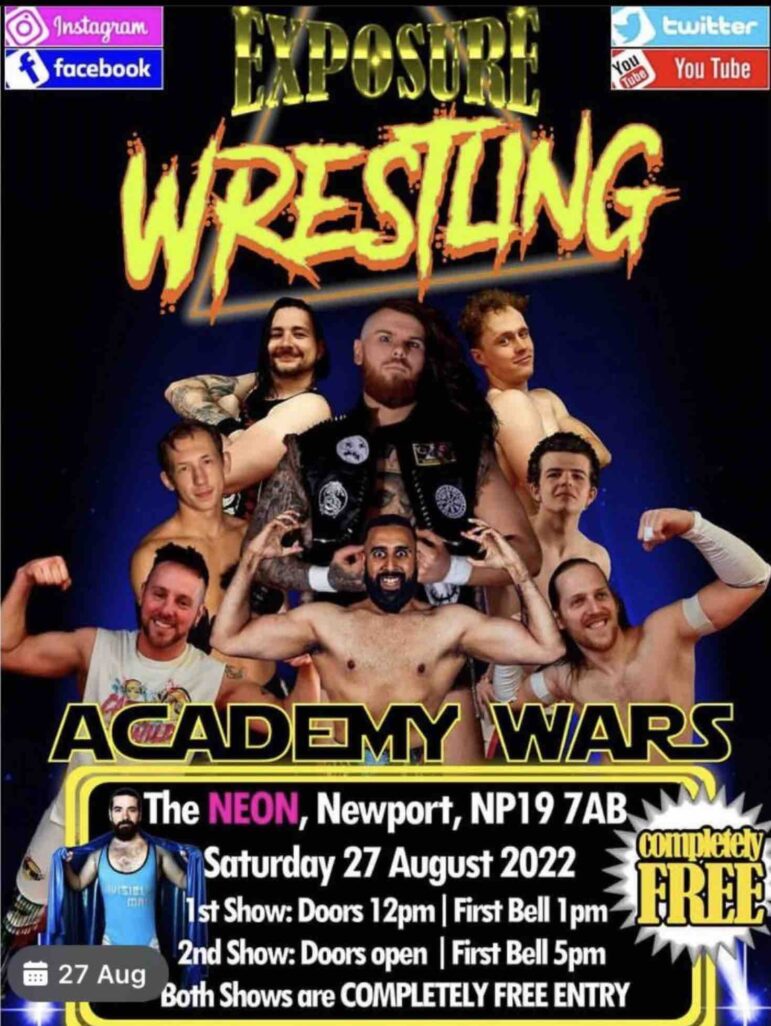 poster for wrestling match