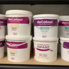 pots of paint
