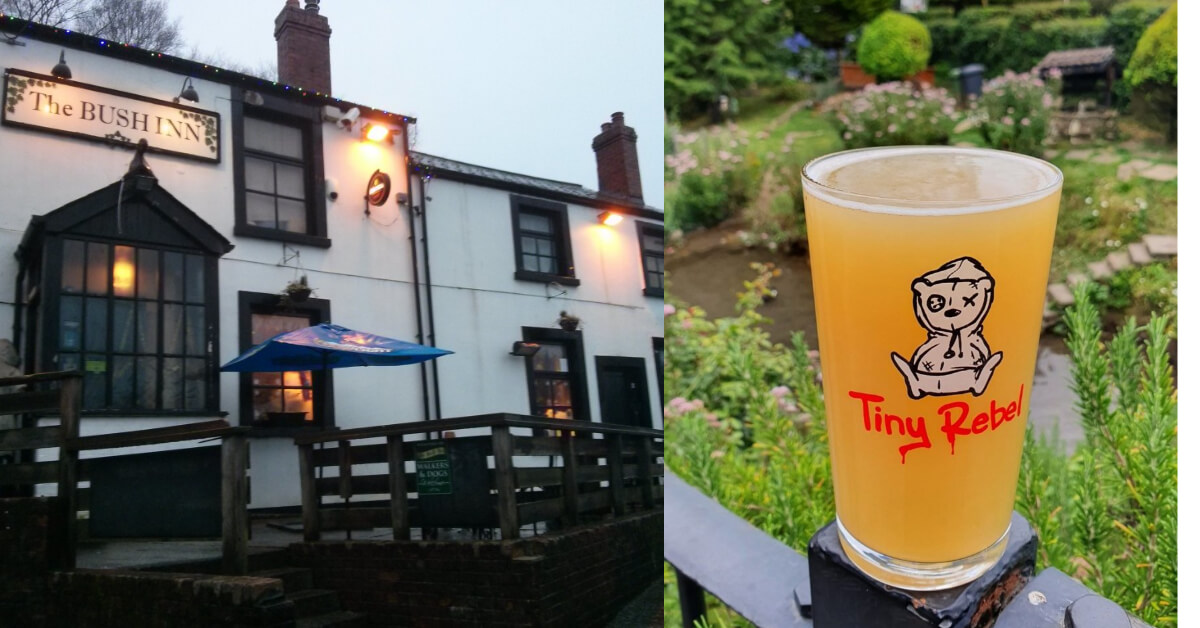 a pub and a pint of beer