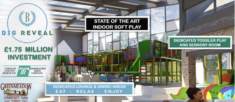 artist's impression of an indoor soft play centre