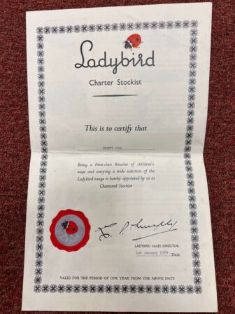 a certificate