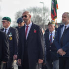 crowds at remembrance day parade