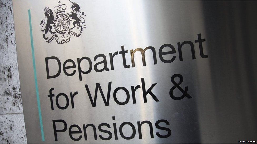 sign for department for work and pensions