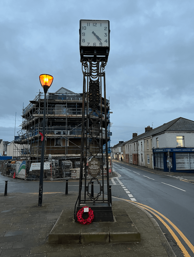 a clock tower