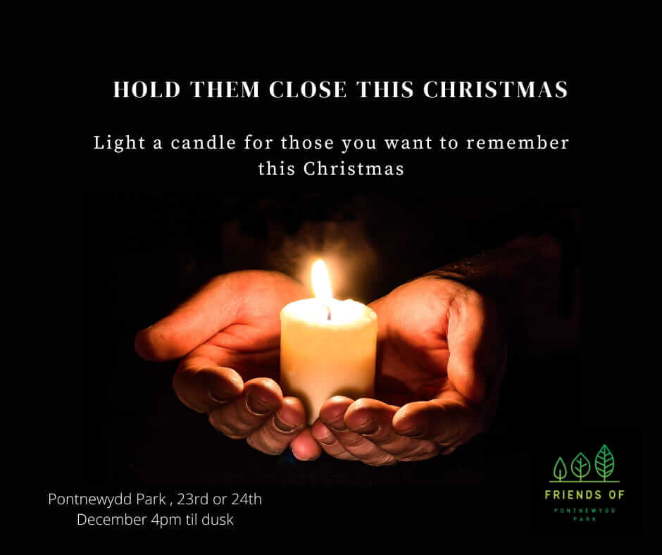 a poster about a candle lighting ceremony