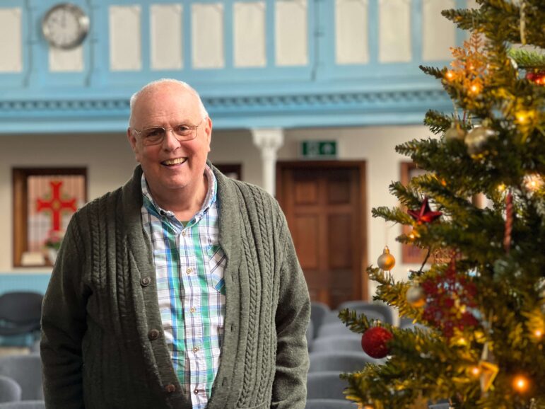 Dave Tingey, local preacher at Hope Methodist Church