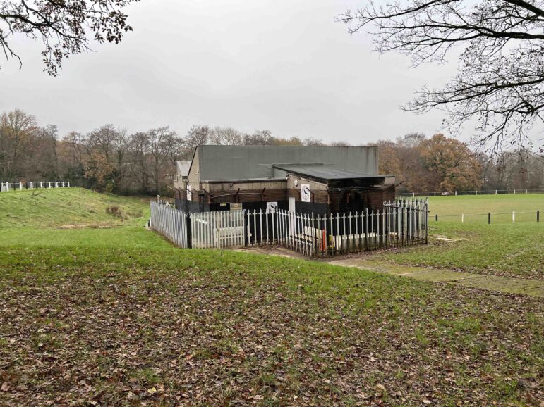 the changing rooms for Cwmbran Town FC