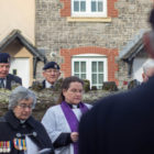 veterans watch two reverends give readings