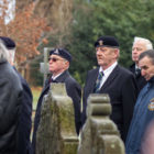 veterans at a memorial service