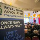 a banner about the Royal Naval Association