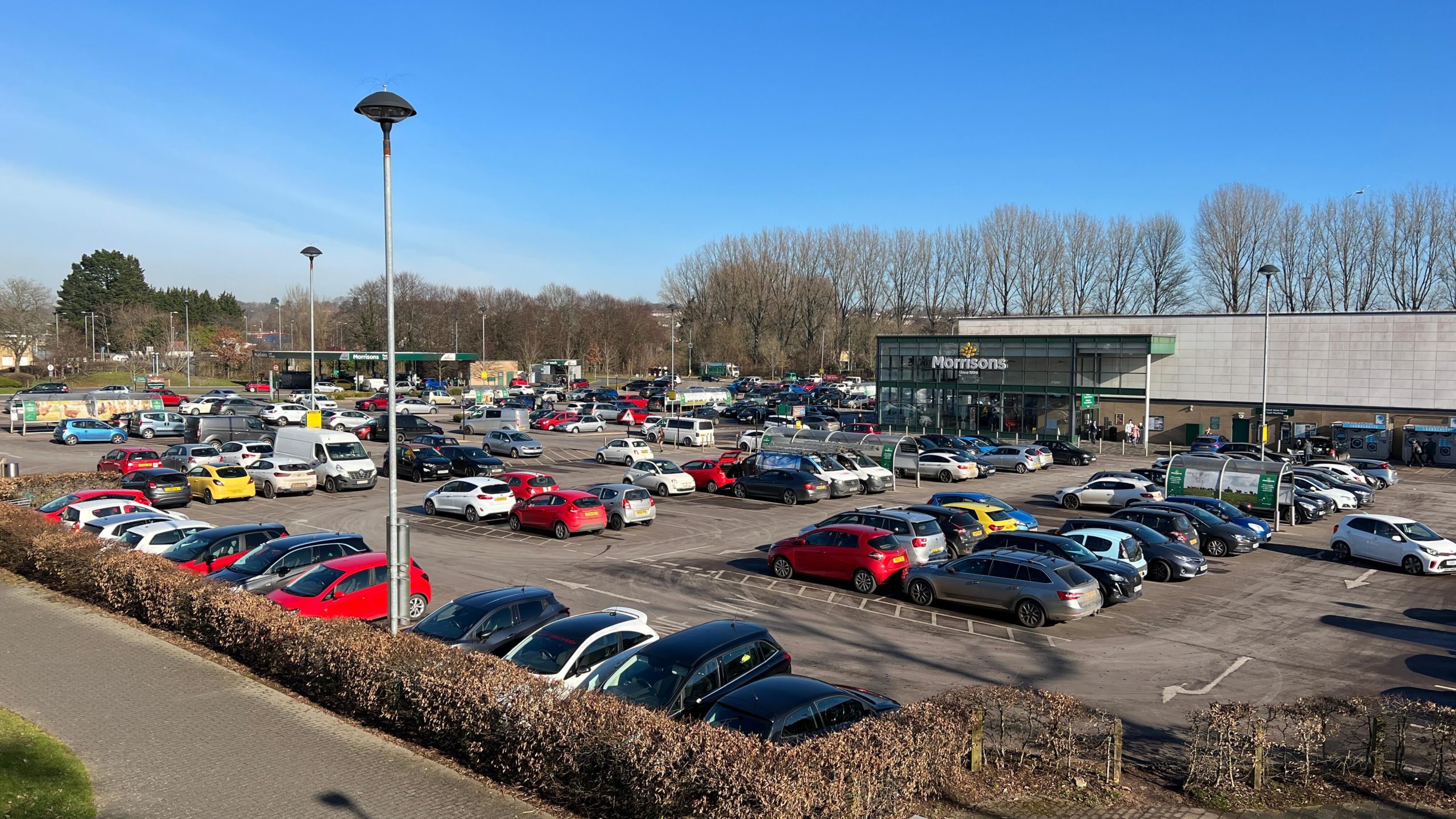 a car park