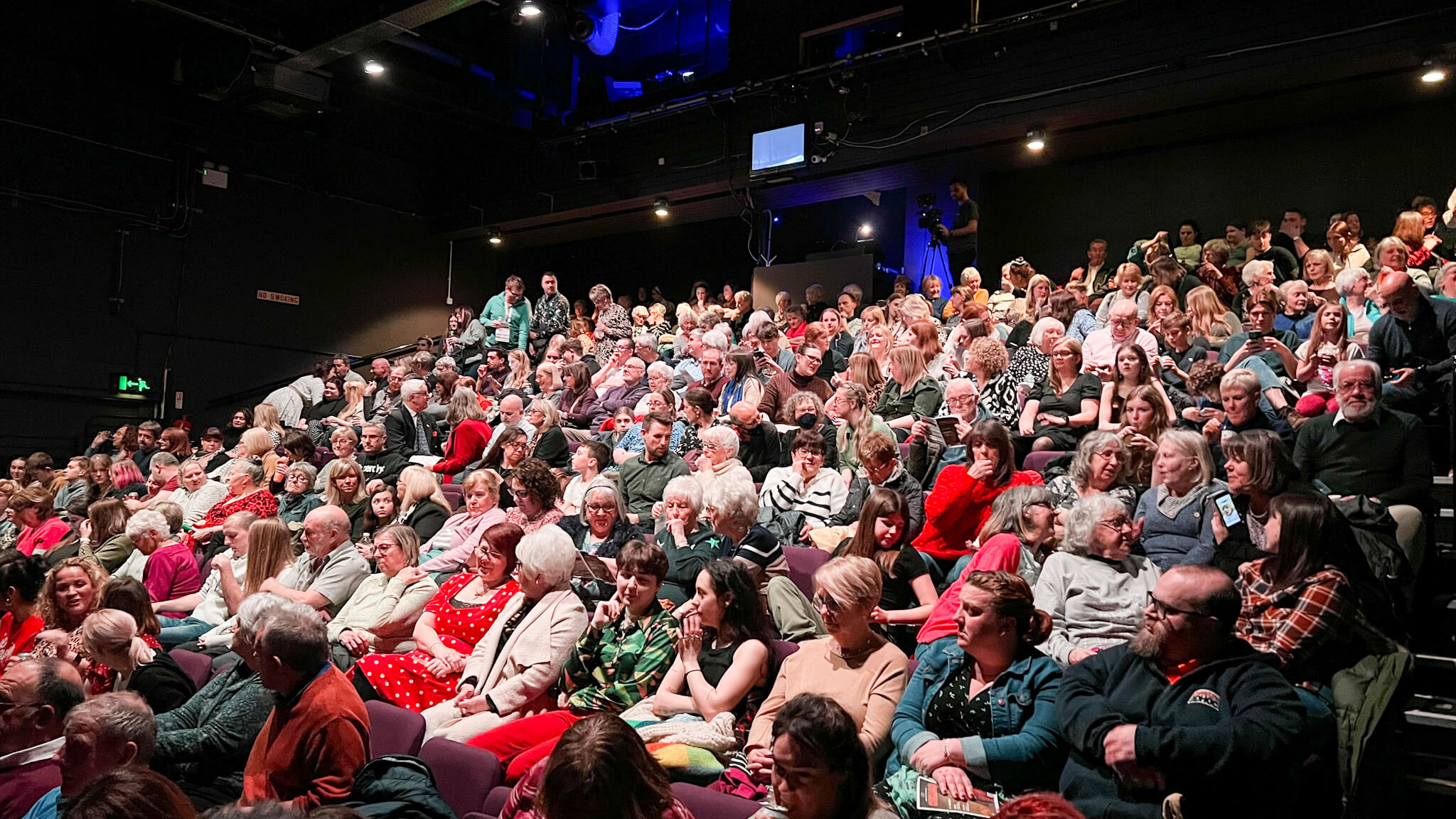 a theatre audience