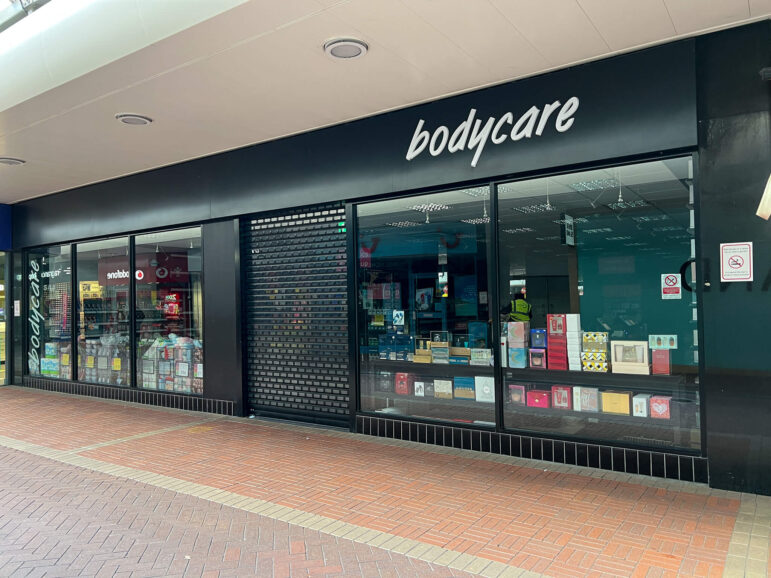 Bodycare shop