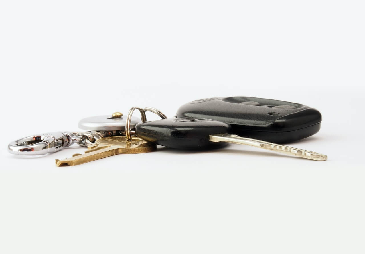a set of car keys