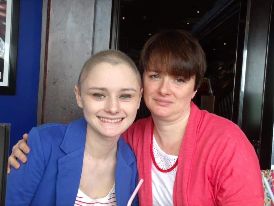 Emily Clark and her mum, Donna
