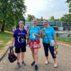 three women walkers