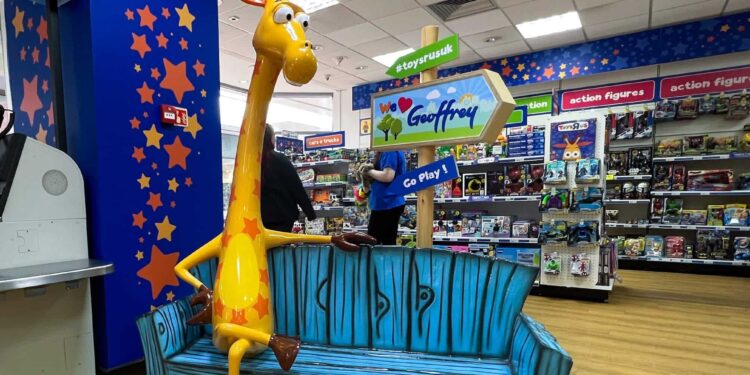 Geoffrey the Giraffe, the Toys R Us character