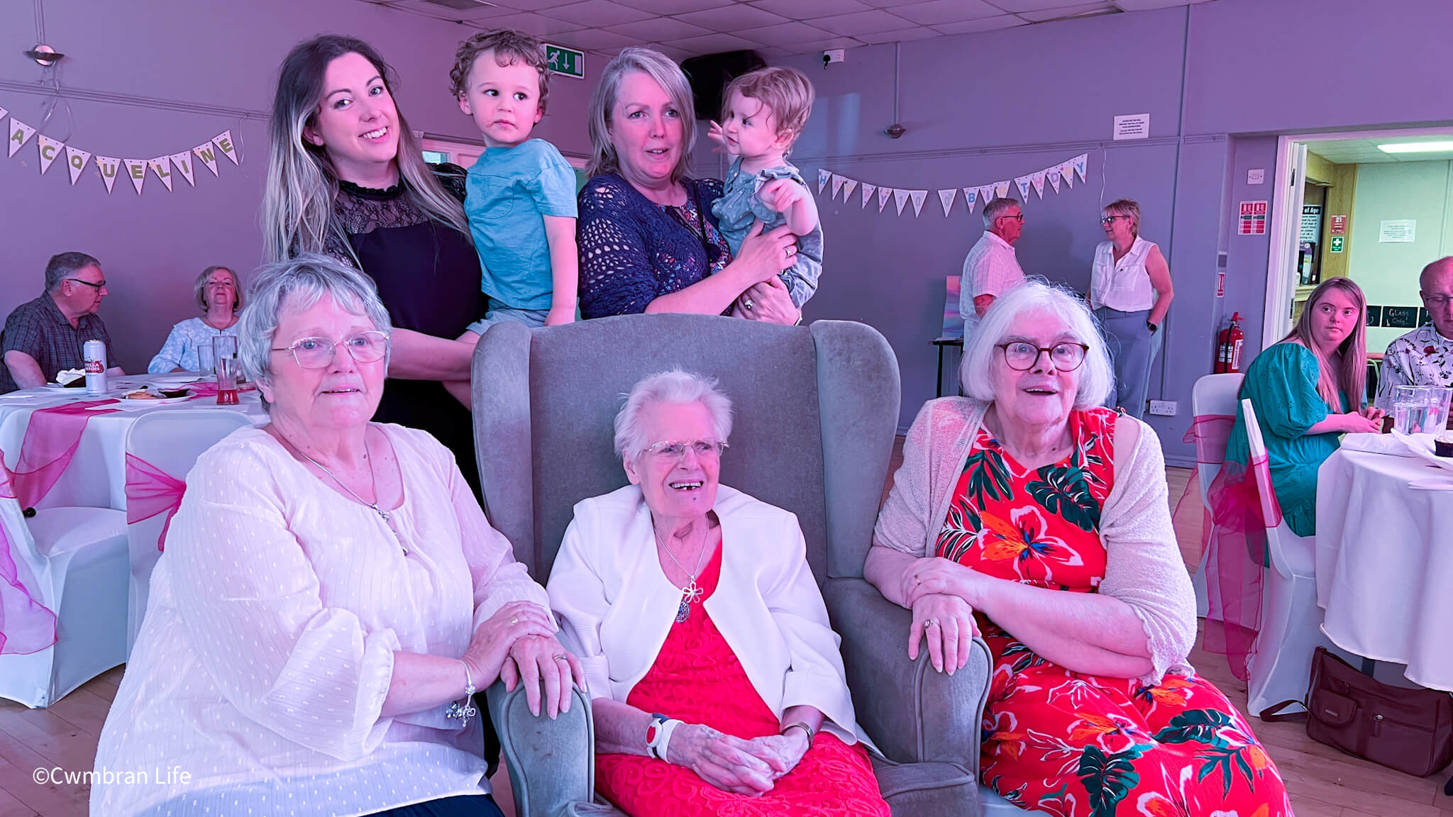 Happy 100th birthday Jacqueline! The former WWII forklift driver had a