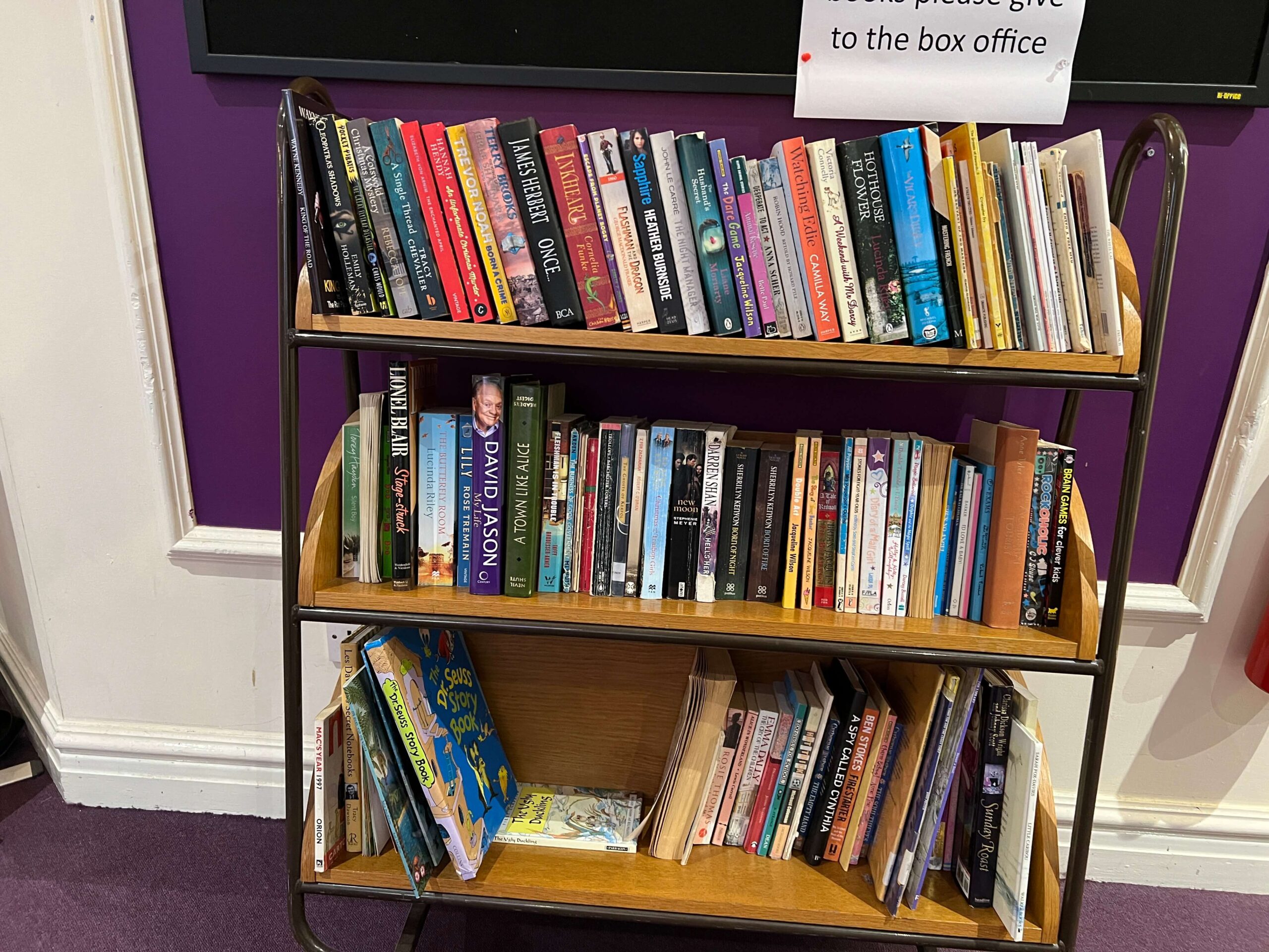 a book shelf