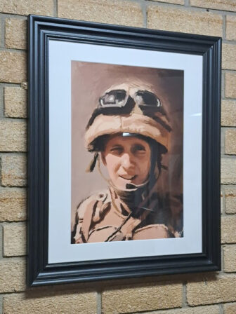 a portrait of a soldier- Private James Prosser (Photo: Torfaen Council)