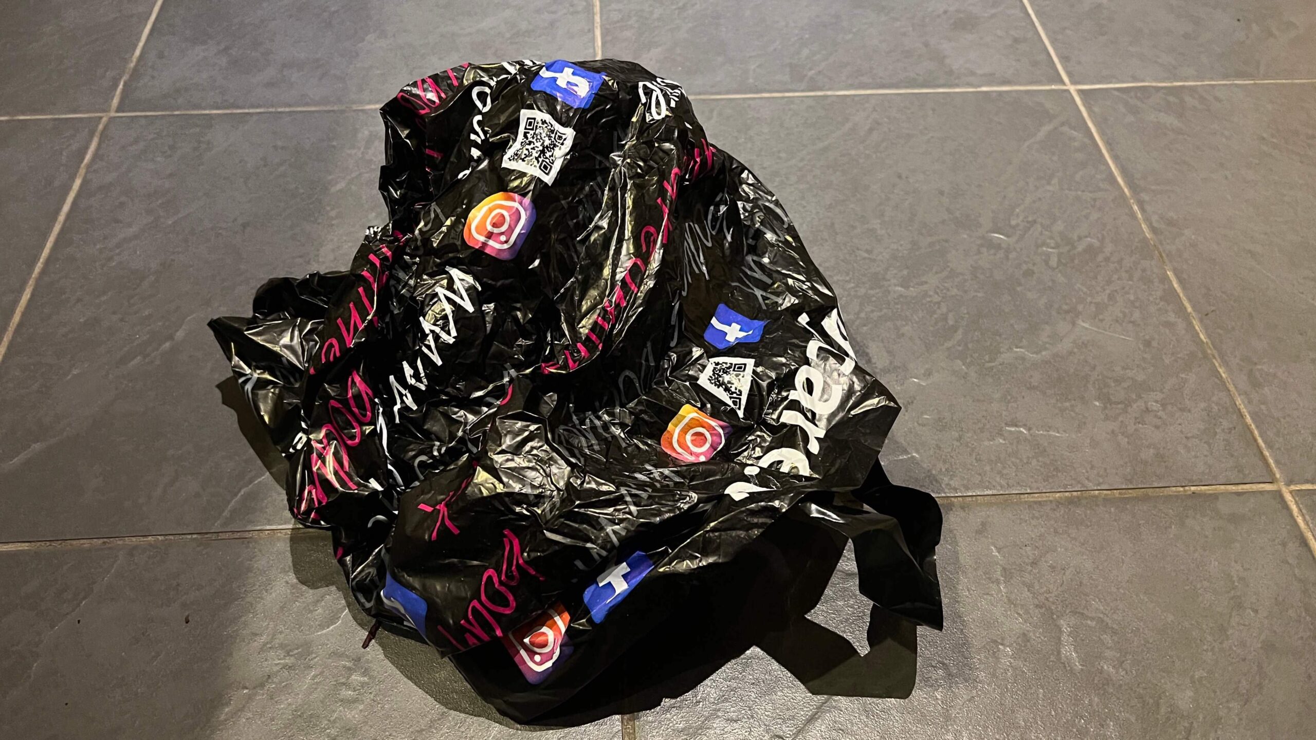 a plastic bag