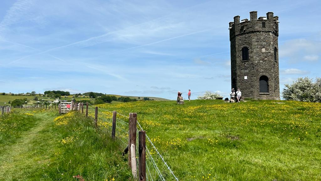 The Folly Tower in Pontypool Park