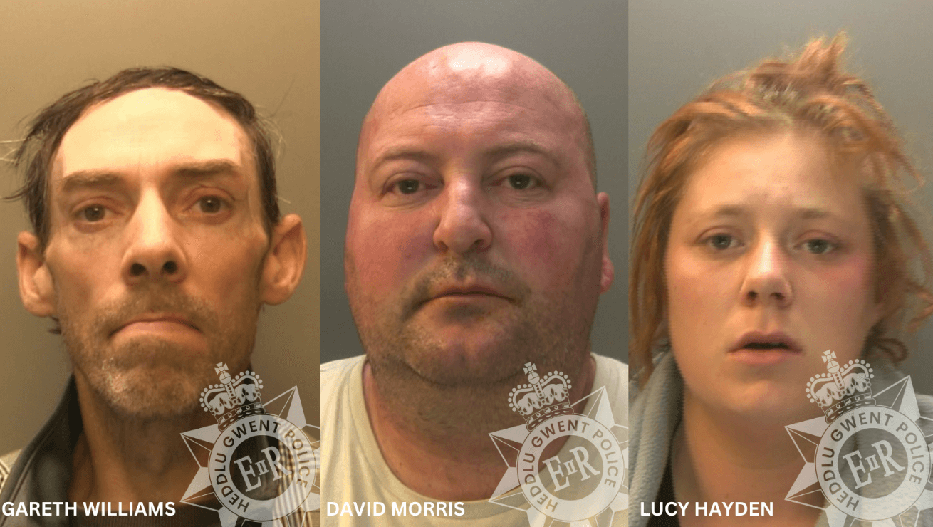 three people wanted by the police