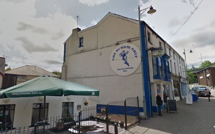 a closed down pub