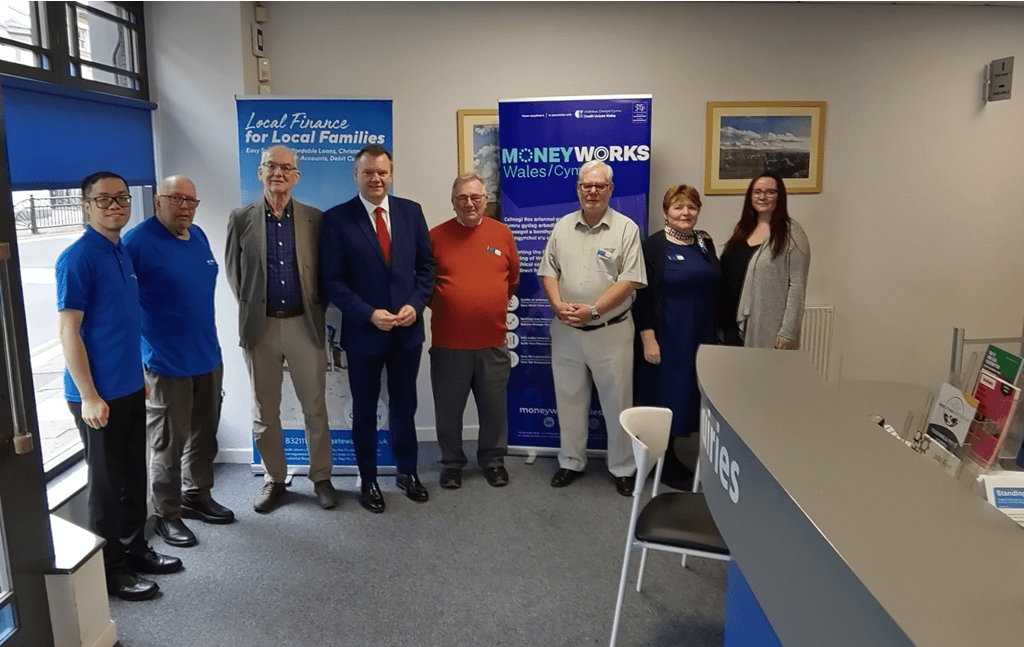 Torfaen Mp Visits Torfaen S Credit Union