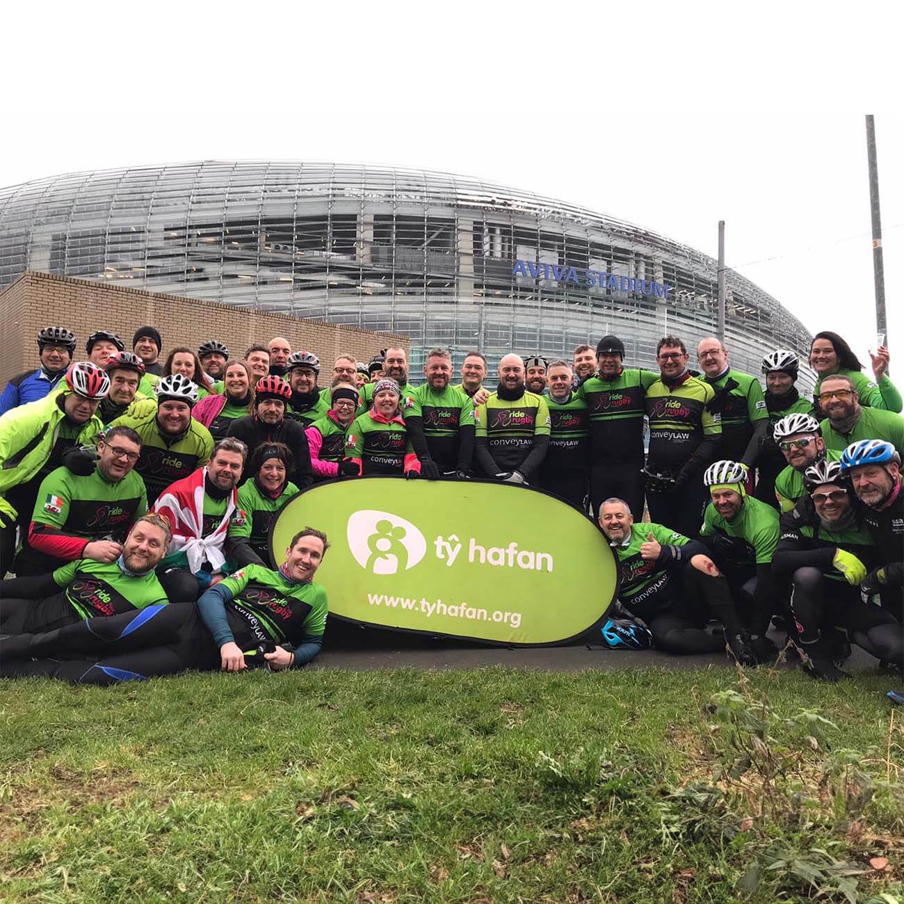 a group of cyclists