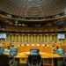 the debating chamber at the senedd
