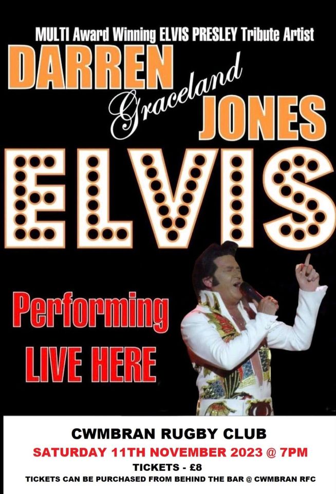 poster for elvis tribute act