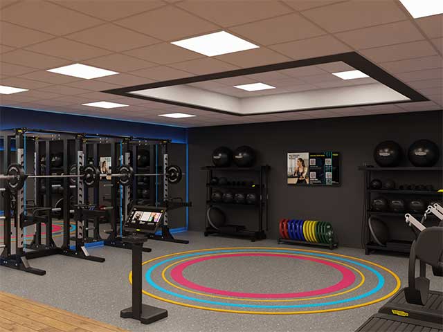 a gym