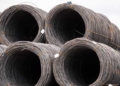 rolls of steel cable