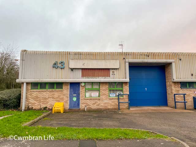 an empty industrial unit