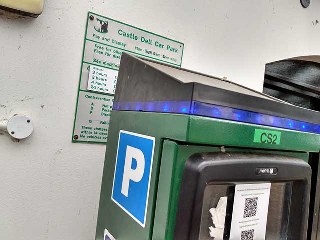 a parking machine