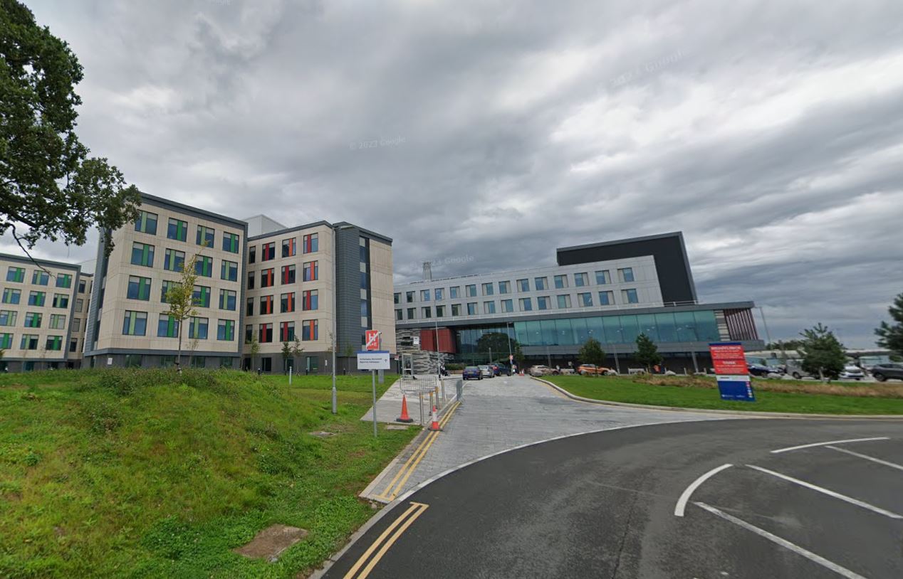 The Grange University Hospital in Cwmbran. Credit: Google The Grange University Hospital in Cwmbran. Credit: Google